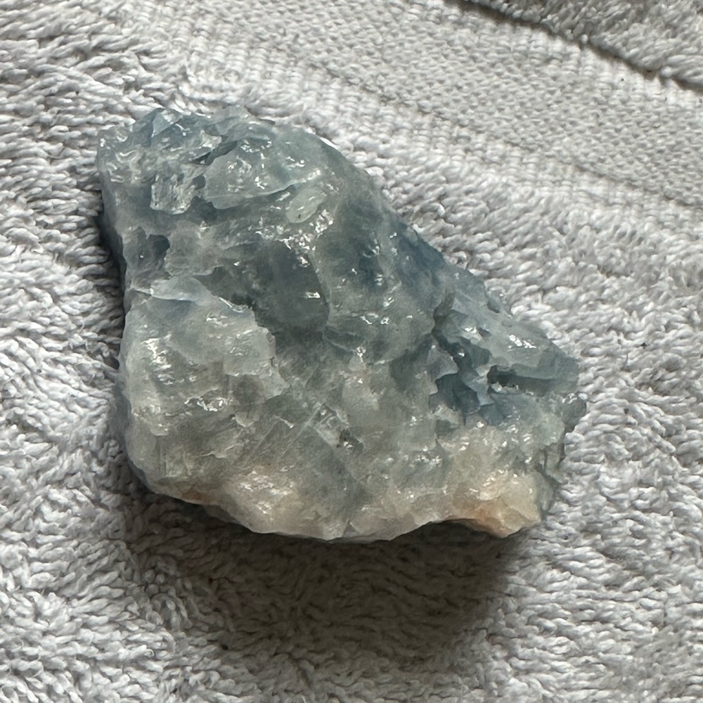 Blue Calcite Raw Stone